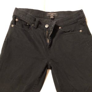 Black, soft skinny jeans